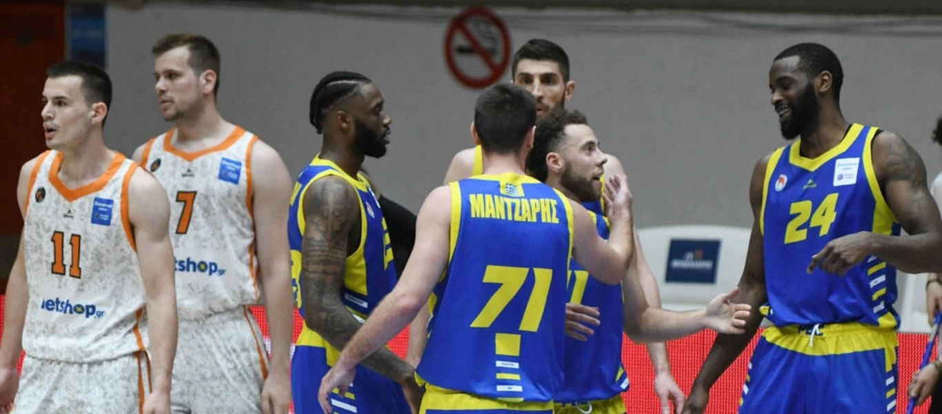 Προμηθέας – Περιστέρι 66-83: Εντυπωσιακή εμφάνιση για τους Περιστεριώτες και προβάδισμα πρόκρισης